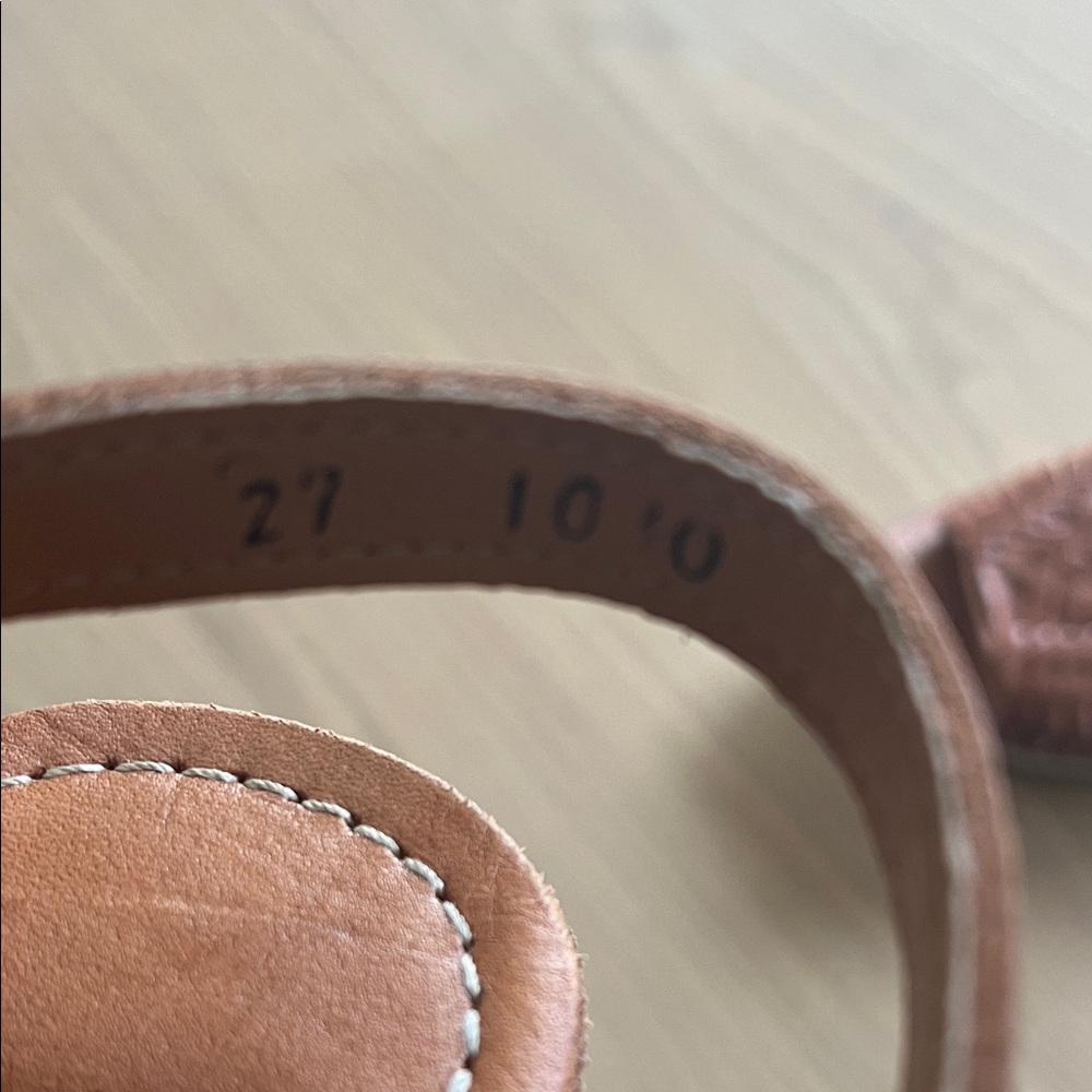 Brown Leather Sandals - Picture 4 of 4